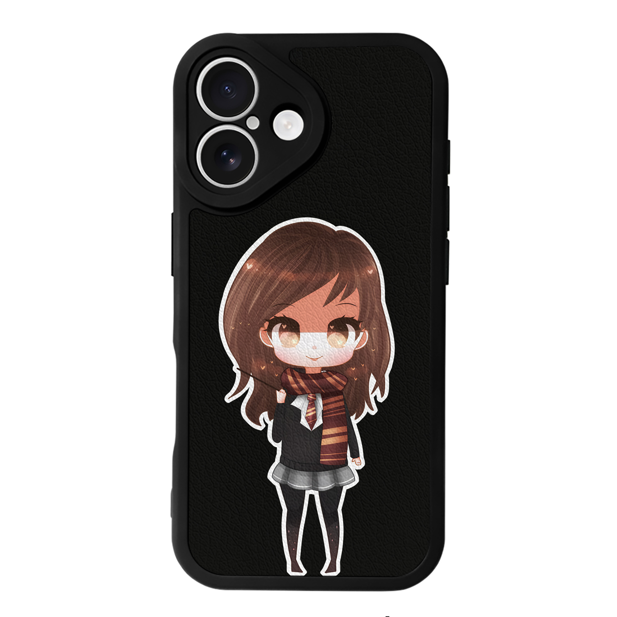 （画像用） Harry Potter ハリー・ポッターシリーズ 【iPhone 16シリーズ対応】シリコンスマホケース（レザー調） 材質：シリコン
